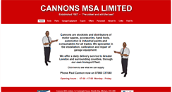 Desktop Screenshot of cannonsltd.co.uk
